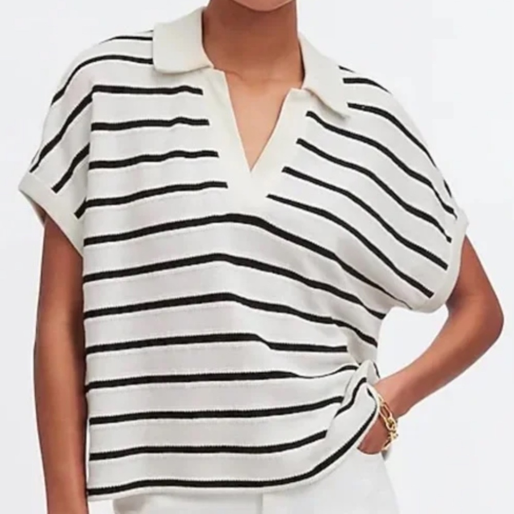 Madewell women short sleeve polo